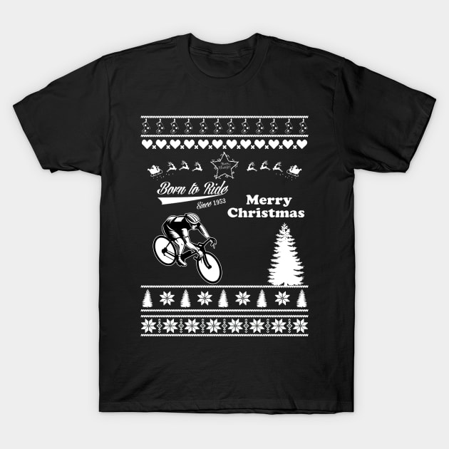 Merry Christmas RIDER T-Shirt by bryanwilly